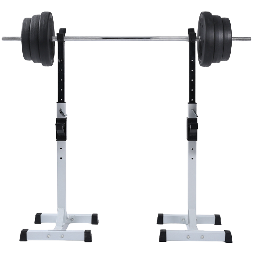 Squat Rack Black Gold Mats Professional Gym Mats for the Home